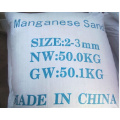 Natural manganese dioxide powder as coating raw material